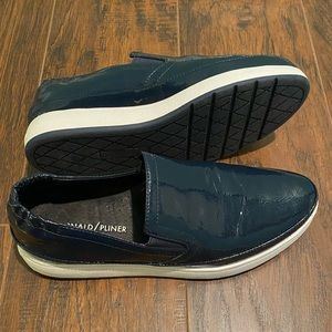 Navy Patent Leather Donald Pliner Shoes